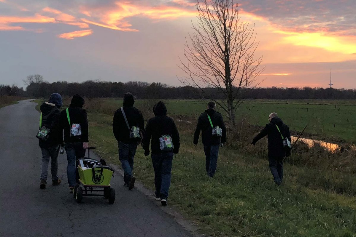 Bierträger Biertasche Herrenhandtasche Werbeartikel